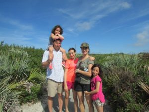 Vanessa May and family.