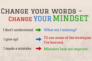 Change your words, change your mindset. Instead of saying, "I don't understand," try, "What am I missing?"