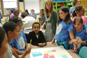 JPDS-NC Third Graders visited the Center City Public Charter School to talk with the students about public land use for the 2016 Election Project.