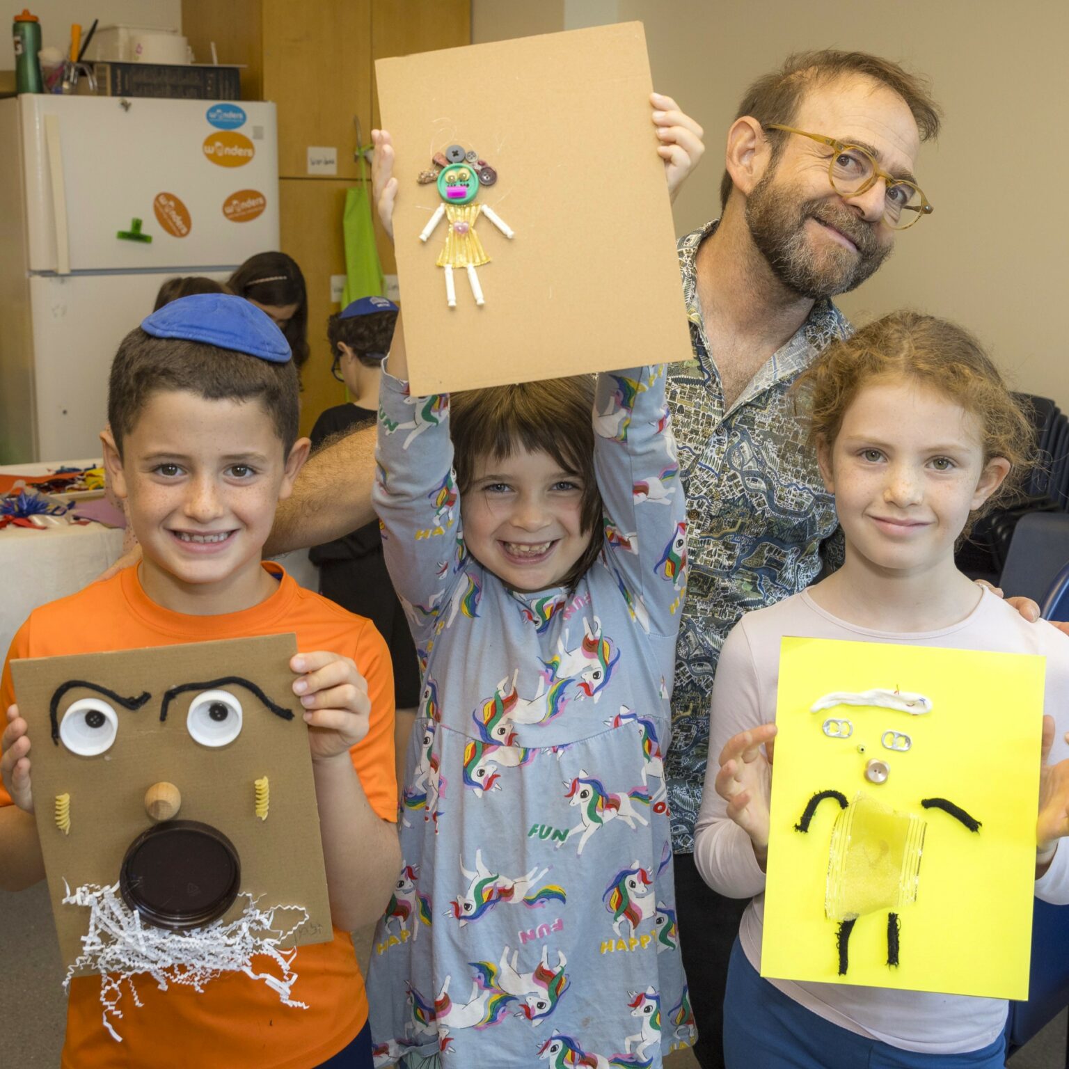 Hanoch Piven Artist Milton Gottesman Jewish Day School